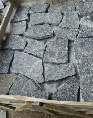 Black Basalt Black Granite Loose Wall Cladding